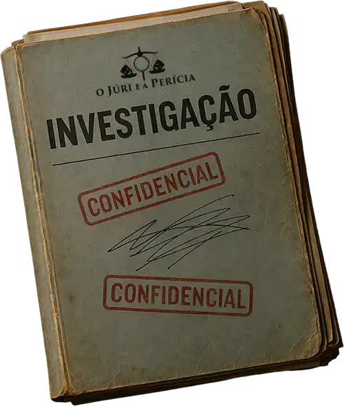 pasta de investigação Psicocrime O Júri e a Perícia